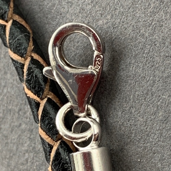 SILPADA Sterling Silver Amber pendant necklace - Picture 7 of 13